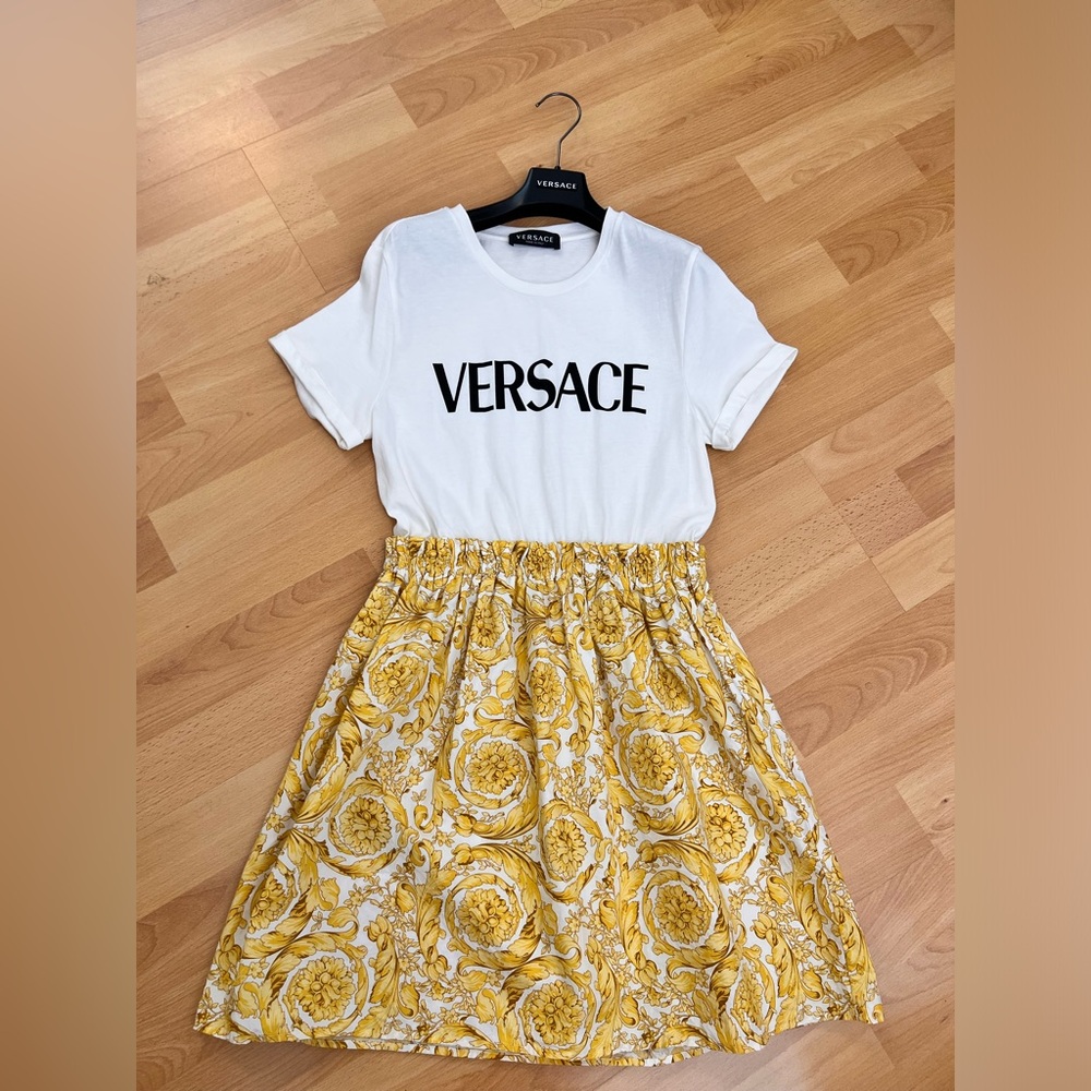 Versace Barocco Kids T-Shirt Dress